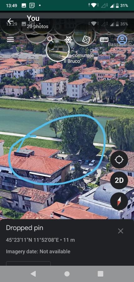Vicino Al Prato Della Valle Intero Appartamento Parcheggio Facile Di Fronte Padoue Extérieur photo