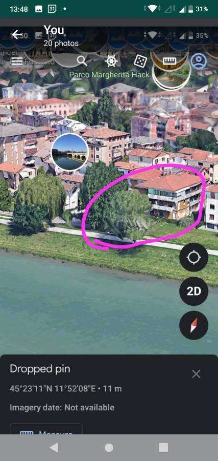 Vicino Al Prato Della Valle Intero Appartamento Parcheggio Facile Di Fronte Padoue Extérieur photo